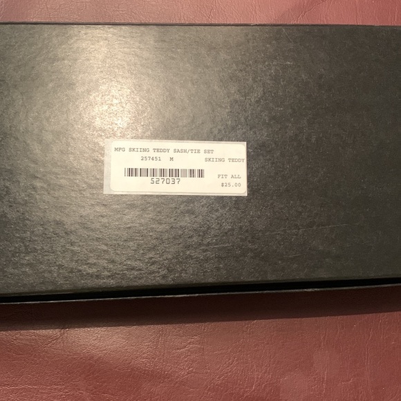 Bear sash, and tie said - Picture 2 of 2